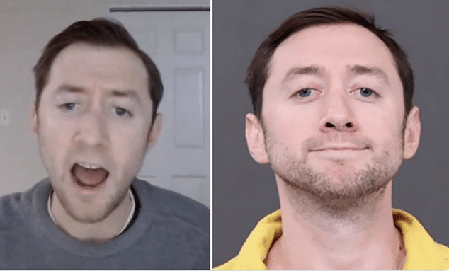 Justin Mohn QAnon conspiracist charged with beheading his father, Michael Mohn mugshot photo